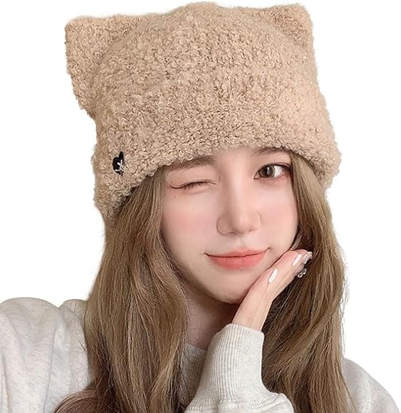 Vivienne Westwood キャットイヤーフラップニット ニット帽 猫耳