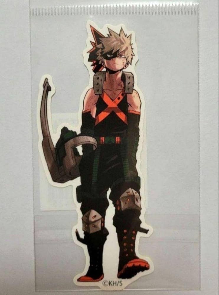 Amazon.co.jp: 爆豪勝己 ダイカットステッカー シール ヒロアカ : おもちゃ