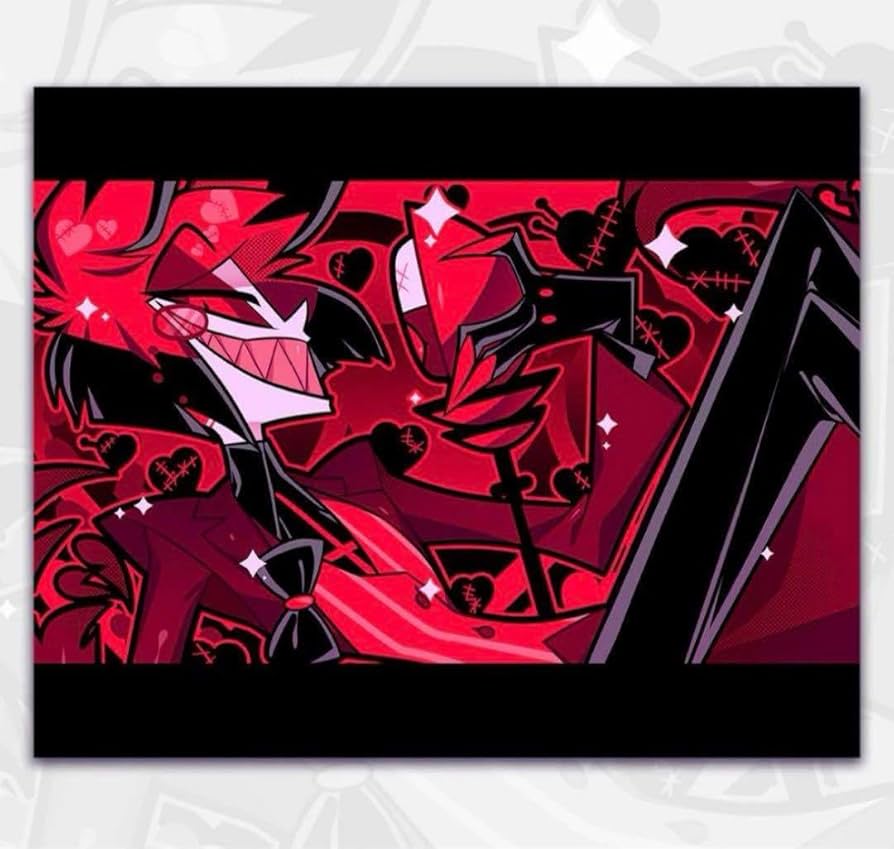 ハズビンホテル アラスター バレンタイン ポスター 2024 限定 ハズビン