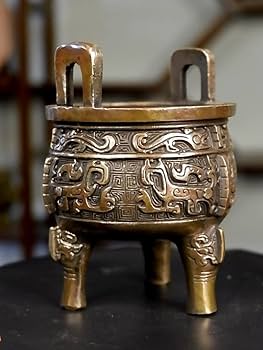 秘藏 漢代 青銅 錯金銀 はめ込む松石 龍形掛鐘 銅製品 青銅器 極細工