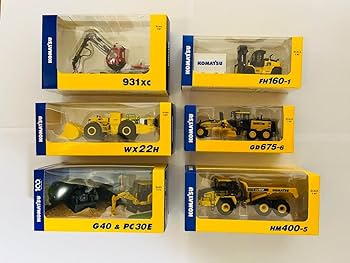 コマツ 株主優待 オリジナルミニチュア 11種（非売品） コマツ