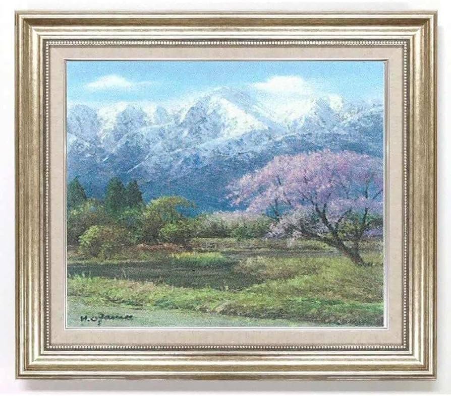 ◇油絵 ベネチュア風景 川上浪治 F8キャンバス画◇A-3487 油絵 絵画 F8