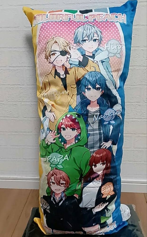 カラフルピーチ しまむら ダイカットクッション 抱き枕 えと もふ なお