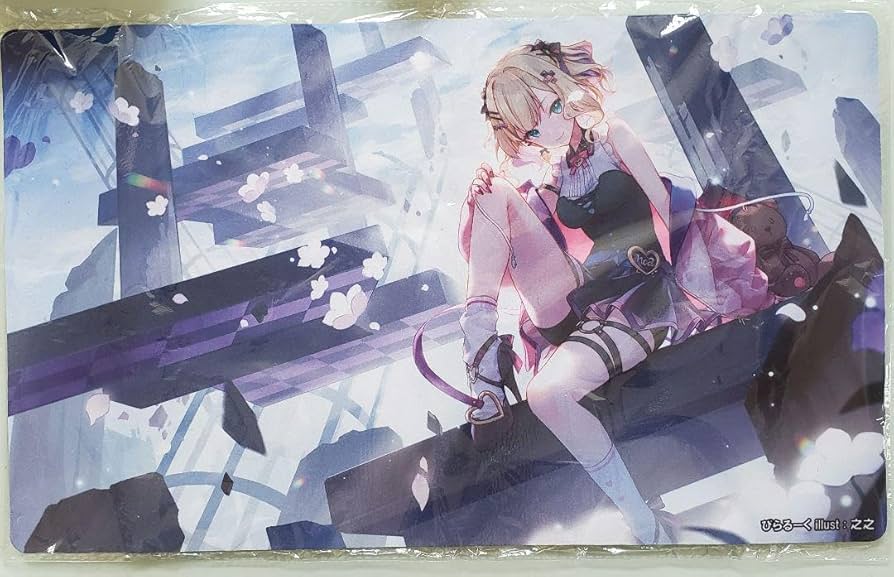 Amazon.co.jp: プレイマット ぶいすぽっ 胡桃のあ Iris Black Games