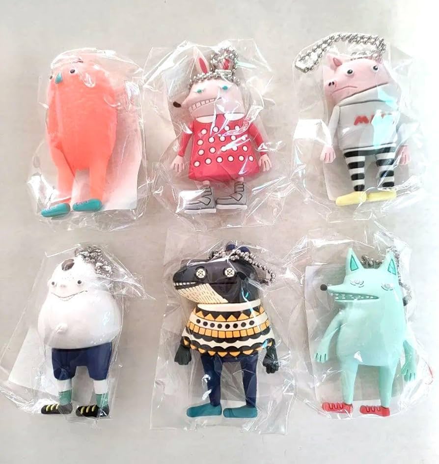 米津玄師 ガチャ キーホルダー リイシューオールスターズ ウサギ・青