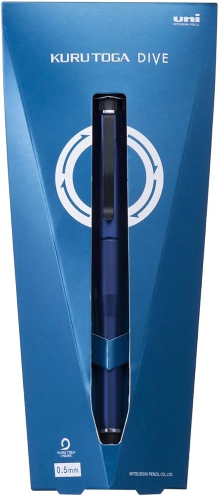 三菱鉛筆クルトガダイブムーンナイトブルー