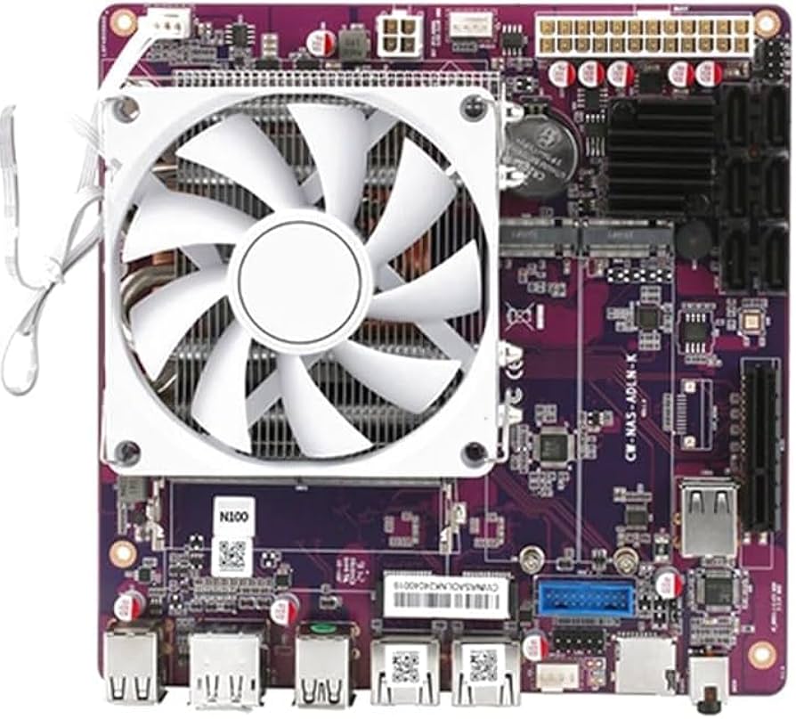 Amazon.com: HKUXZR I3-N355 Industrial Motherboard NAS 8 Cores 8