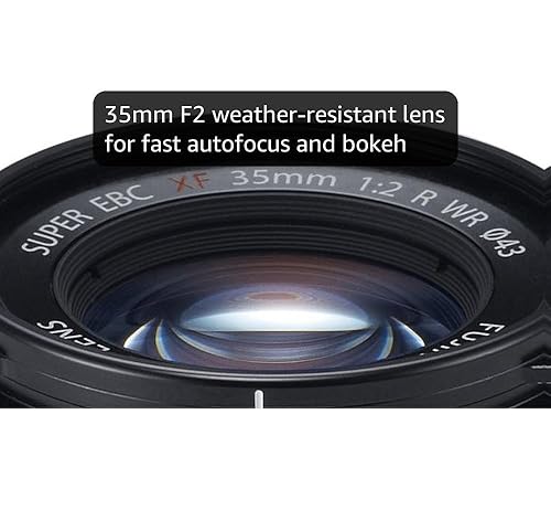 Amazon.com : Fujinon XF35mmF2 R WR - Black : Electronics