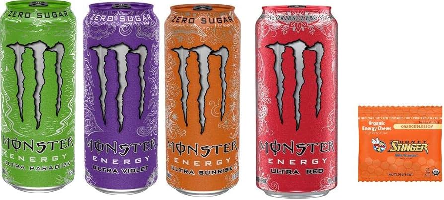 Amazon.com : Monster Energy Drink Zero Ultra Variety - Paradise