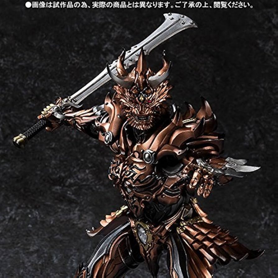 Amazon.co.jp: 魔戒可動 牙狼-魔戒ノ花 邪骨騎士 ギル 全高約19cm