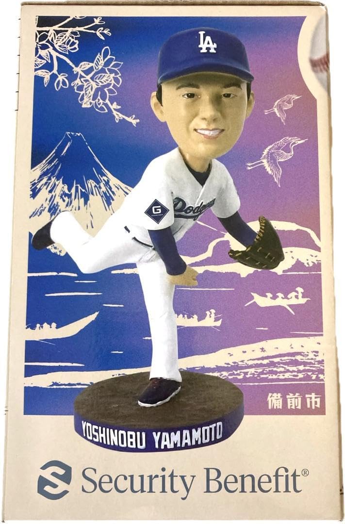限定品】山本由伸 ボブルヘッド ドジャース 2024年6月13日 最高