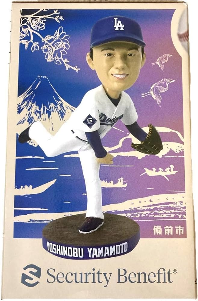 限定品・新品・未開封】ドジャース山本由伸 ボブルヘッド （2025年7月2日）