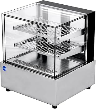 Amazon | JCM 卓上型 対面 冷蔵ショーケース フレームレス ケーキ JCMS