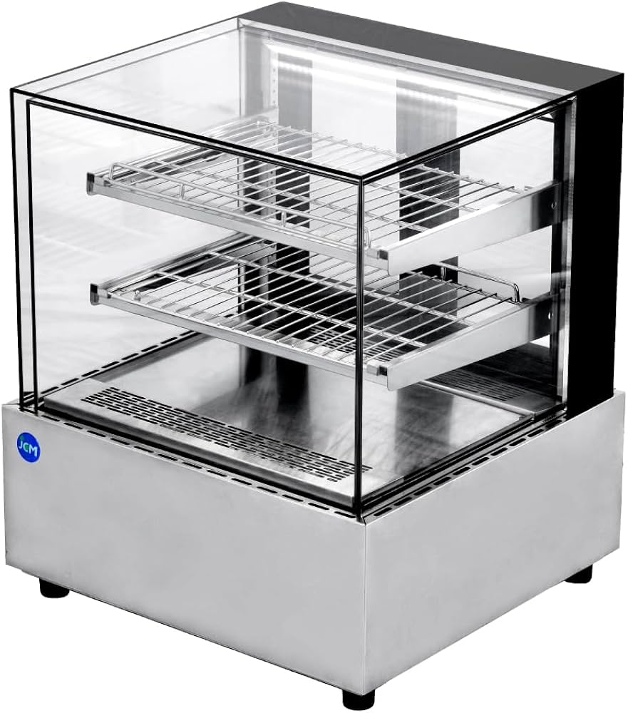 Amazon | JCM 卓上型 対面 冷蔵ショーケース フレームレス ケーキ JCMS
