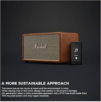 Amazon.co.jp: Marshall ワイヤレススピーカー Stanmore III ブラウン