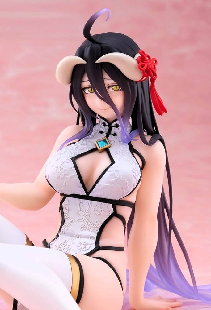 Amazon.co.jp: アルベド フィギュア Desktop Cute チャイナドレスver