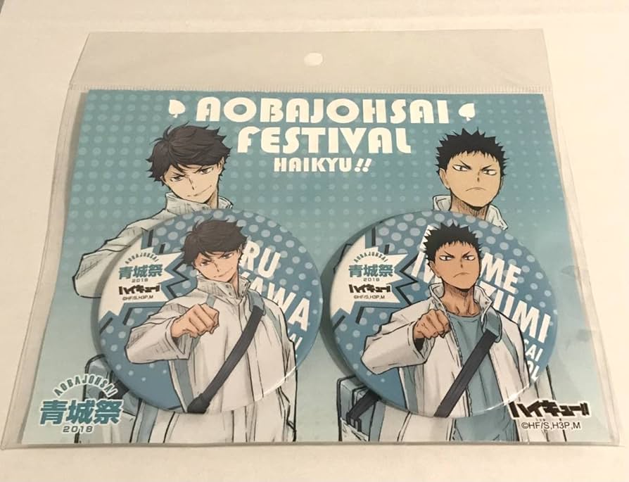 ハイキュー 及川徹 缶バッジ ポストカード バレンタイン セット