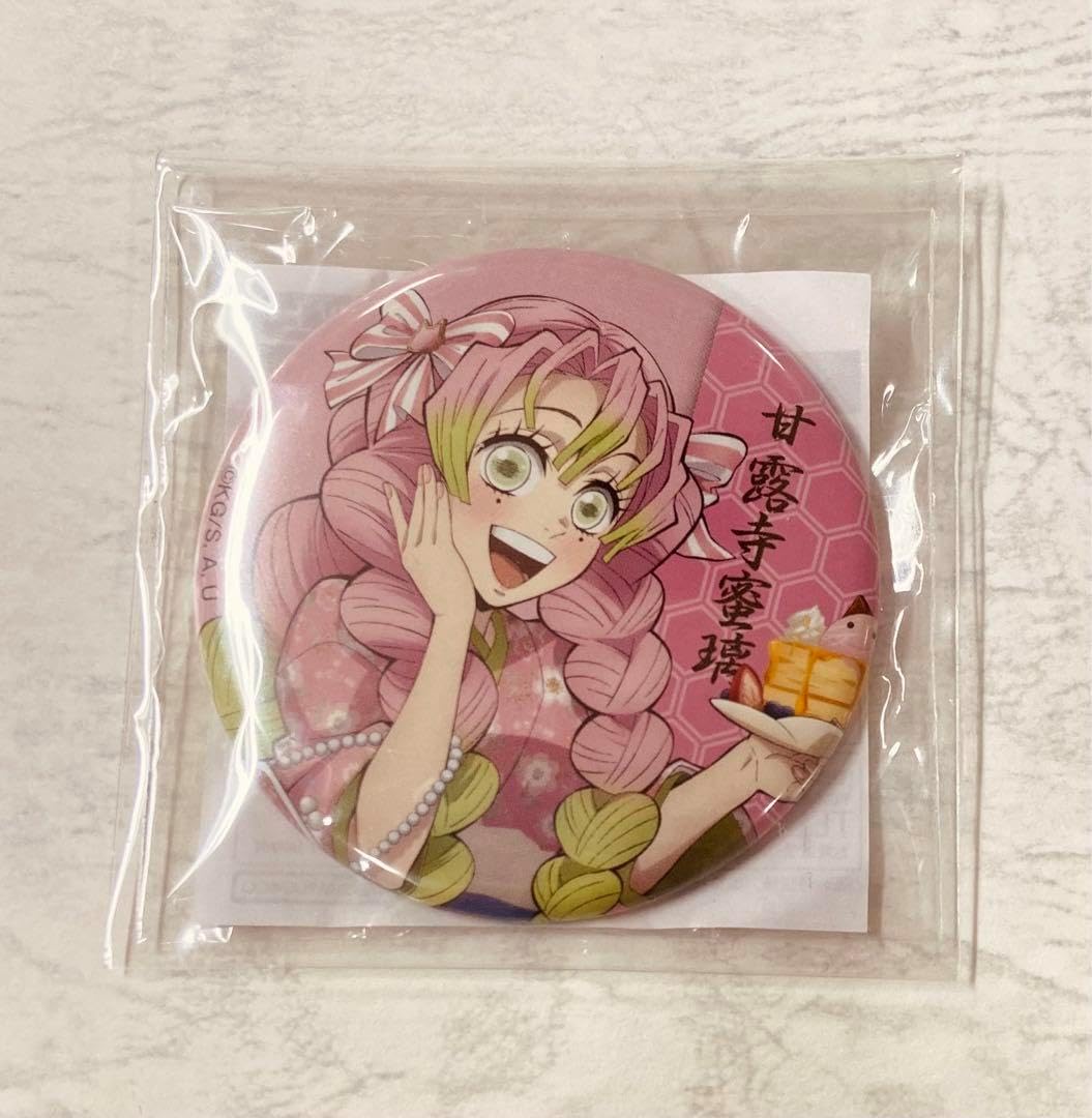 鬼滅の刃 ナンジャタウン ねこ型 缶バッジ 甘露寺蜜璃 RT-101674 鬼