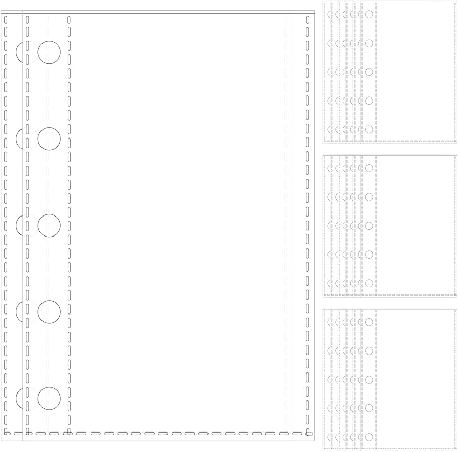 Amazon.co.jp: シール帳 台紙 M5 リフィル 5穴 シール台紙 透明 20枚