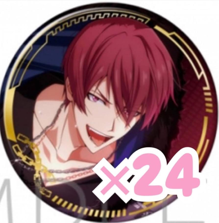 狗丸トウマ ビーズログ 缶バッジ アイナナ アイドリッシュセブン