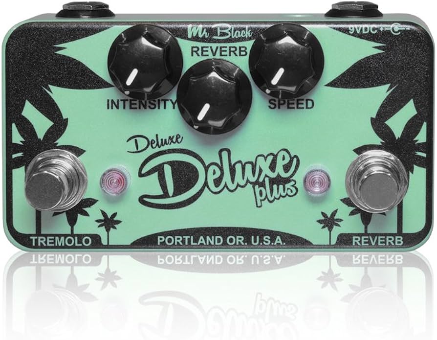 MR.BLACK Deluxe Deluxe Plus リバーブ トレモロ Amazon | MR.BLACK
