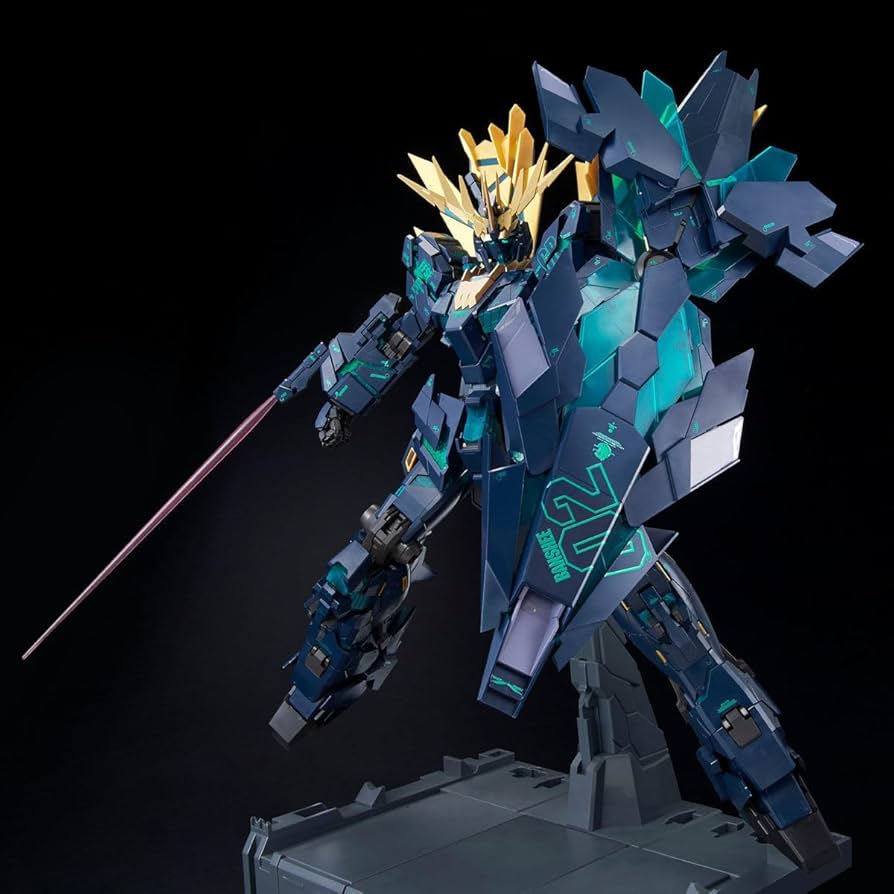 Amazon.com: Bandai PG 1/60 RX-0 [N] Unicorn Gundam Unit 2 Banshee