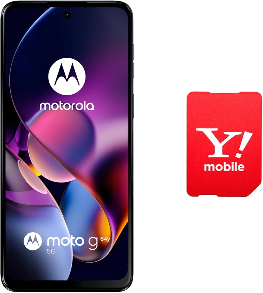 Amazon | 【本体一括購入】Y!mobile moto g64y 5G スペースブラック