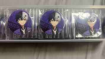 まぜ太 缶バッジセット80個＋痛バッグホワイト まぜ太 缶バッジセット