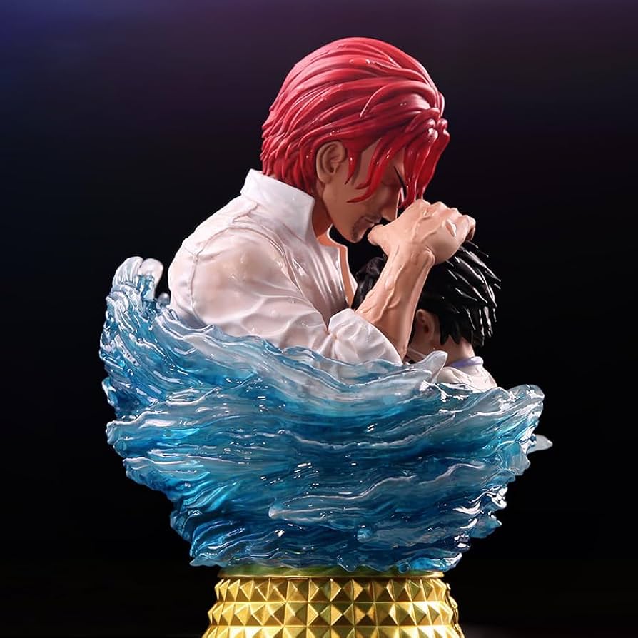 Amazon.co.jp: 赤髪のシャンクス モンキー・D・ルフィ フィギュア ノン