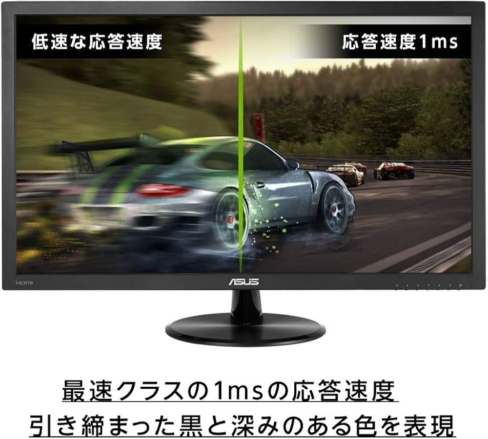 Amazon.co.jp: ASUS ゲーミングモニター VP248H 24インチ/フルHD/1ms