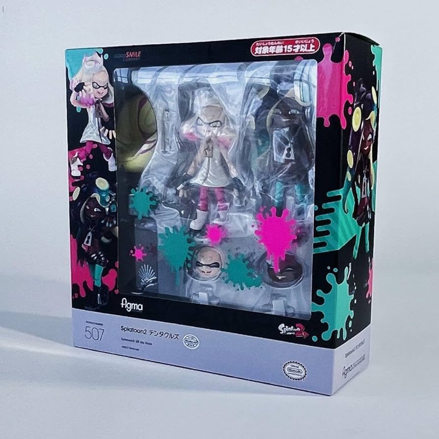 開封品 figma Splatoon2 テンタクルズ フィギュア スプラトゥーン 未