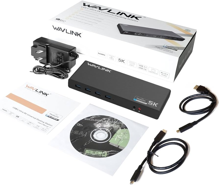 Amazon.com: WAVLINK USB C Universal Docking Station, 15-in-1 Ultra