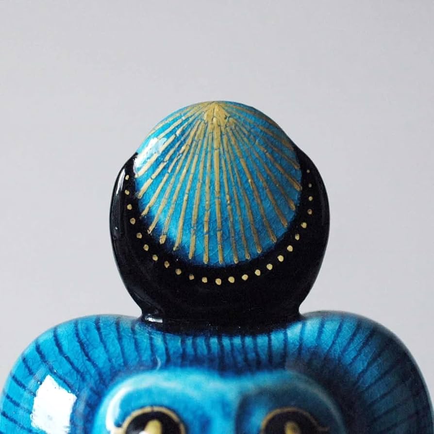 Amazon.co.jp: 美濃焼 青釉オーナメント トト 幸兵衛窯 （ペンダント