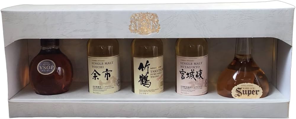 Amazon.co.jp: ニッカ 宮城峡蒸溜所 竹鶴・余市・宮城峡・VSOP