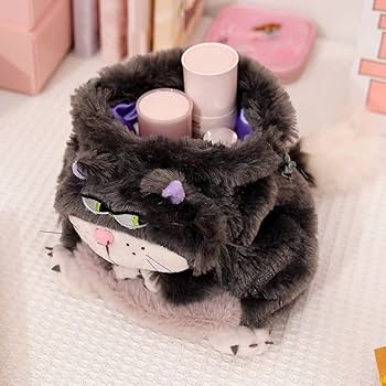 Amazon.co.jp: シンデレラ ルシファー 猫 ぬいぐるみ 化粧ポーチ