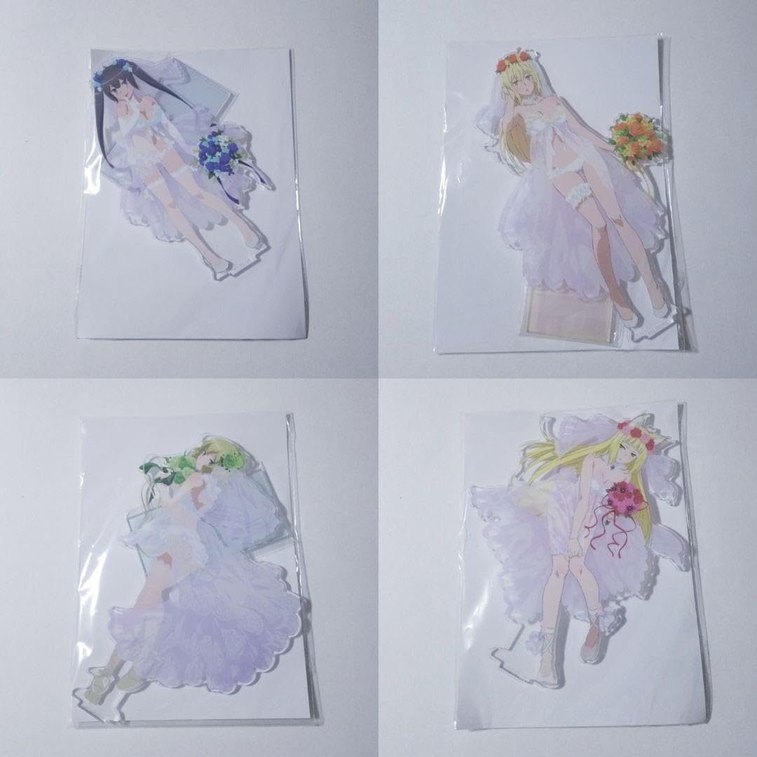 ダンまち ウエディング水着 ウェディング水着 ビッグアクリルスタンド