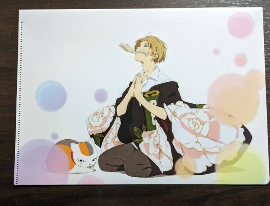 レア」 夏目友人帳 夏目貴志とニャンコ先生1/8フィギュアの特典クリア