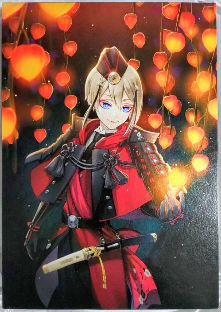 刀剣乱舞 灯結び展 描きおろしイラスト 複製原画 A3 髭切 膝丸 源氏