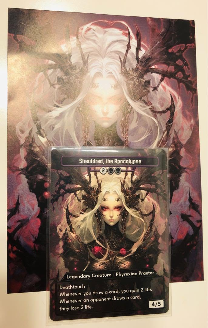 Amazon.co.jp: MTG ファンアート 黙示録、シェオルドレッド : おもちゃ