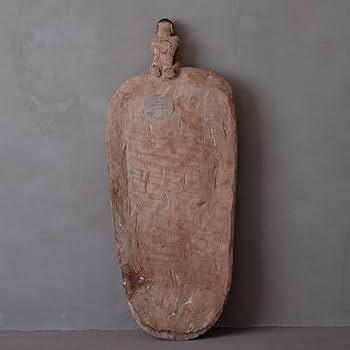 Amazon.co.jp: 02959インドネシアパプア州アスマット族木彫盾A