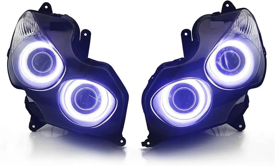 Amazon.co.jp: LED ヘッドライト Kawasaki Ninja ZX-14R ZZR1400 ZX14R
