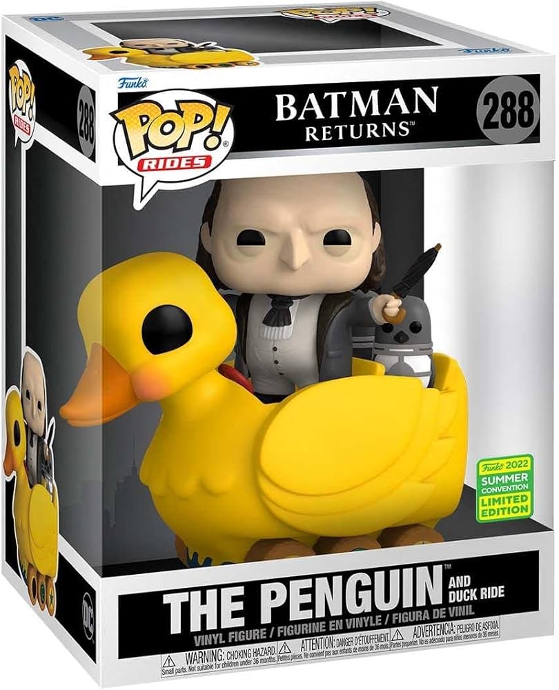 Amazon.com: Funko Pop! Batman Returns Penguin and Duck Ride Shared
