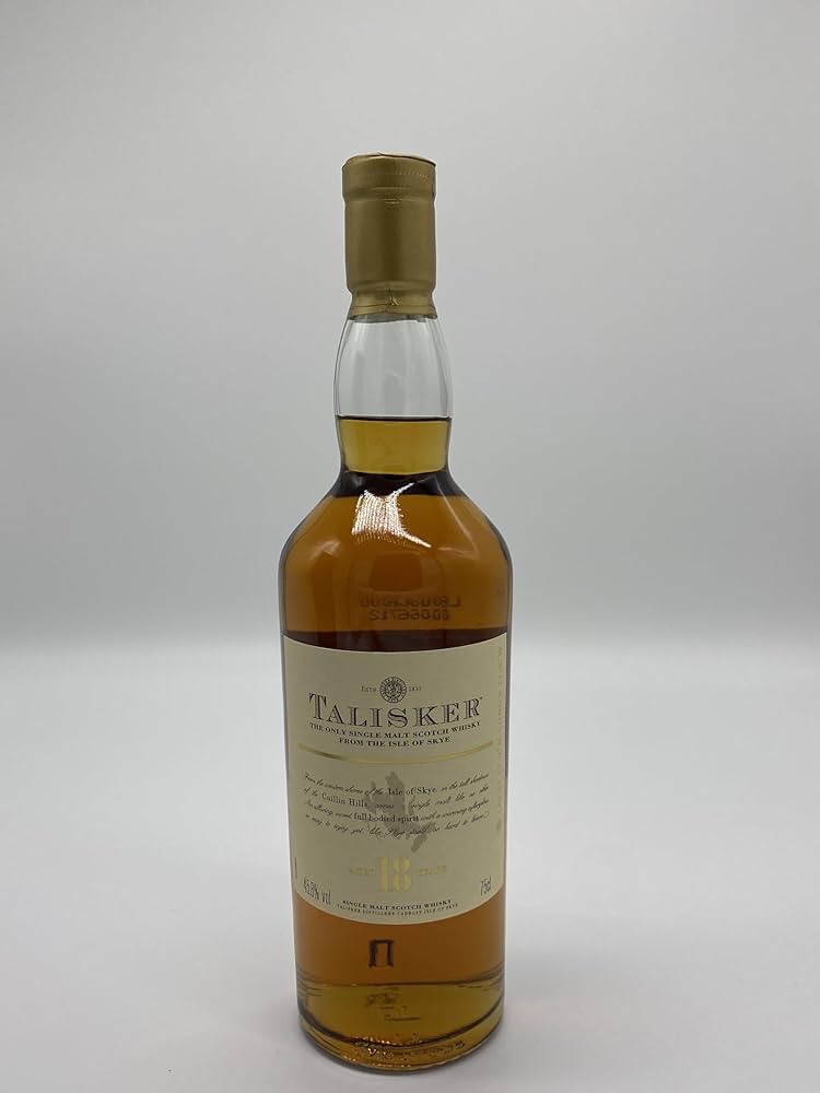 Amazon.co.jp: TALISKER タリスカー 18年 旧ボトル シングルモルト
