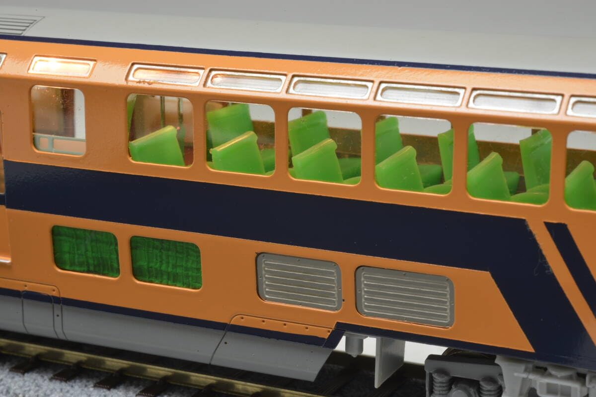 HOゲージ KATSUMI近鉄特急30000系ビスタカー 4輌固定編成 完成品 HO