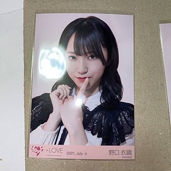 Amazon.co.jp: 野口衣織 セミコンプセット ＝LOVE 生写真 セノビー