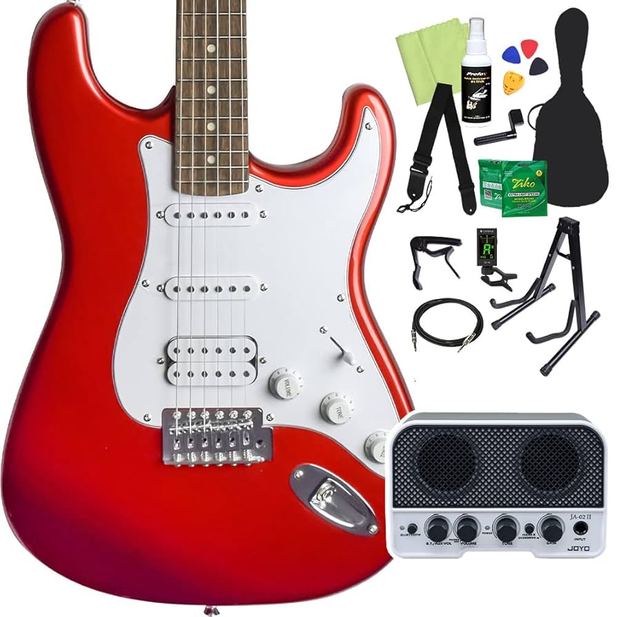 SELVA エレキギター レッド アンプ付き SELVA エレキギター レッド