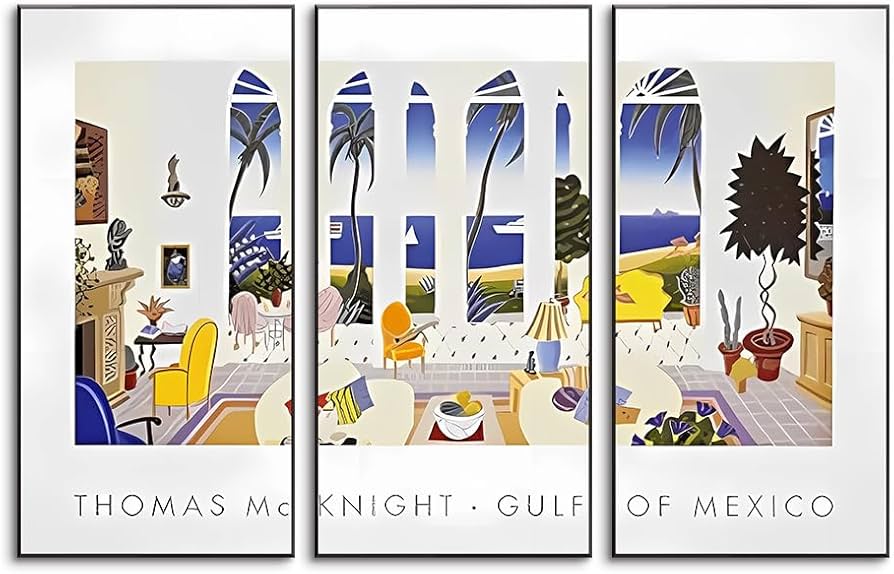 大型 トーマス・マクナイト GULF OF MEXICO アートポスター Amazon.co