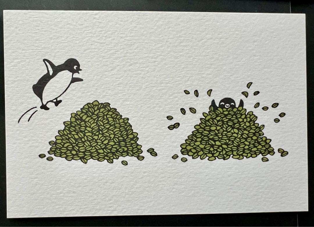 さかざきちはる 坂崎千春 原画 プリント Suica ペンギン 最