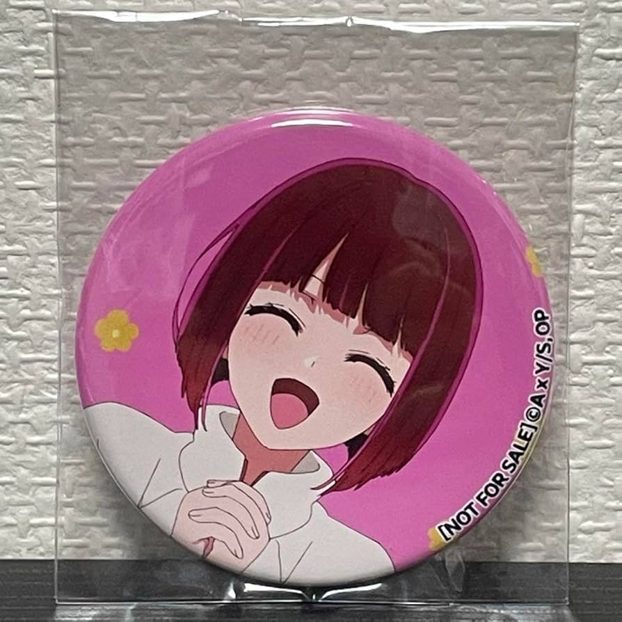 推しの子 有馬かな 缶バッジ アフレコ ヒューマンアカデミー