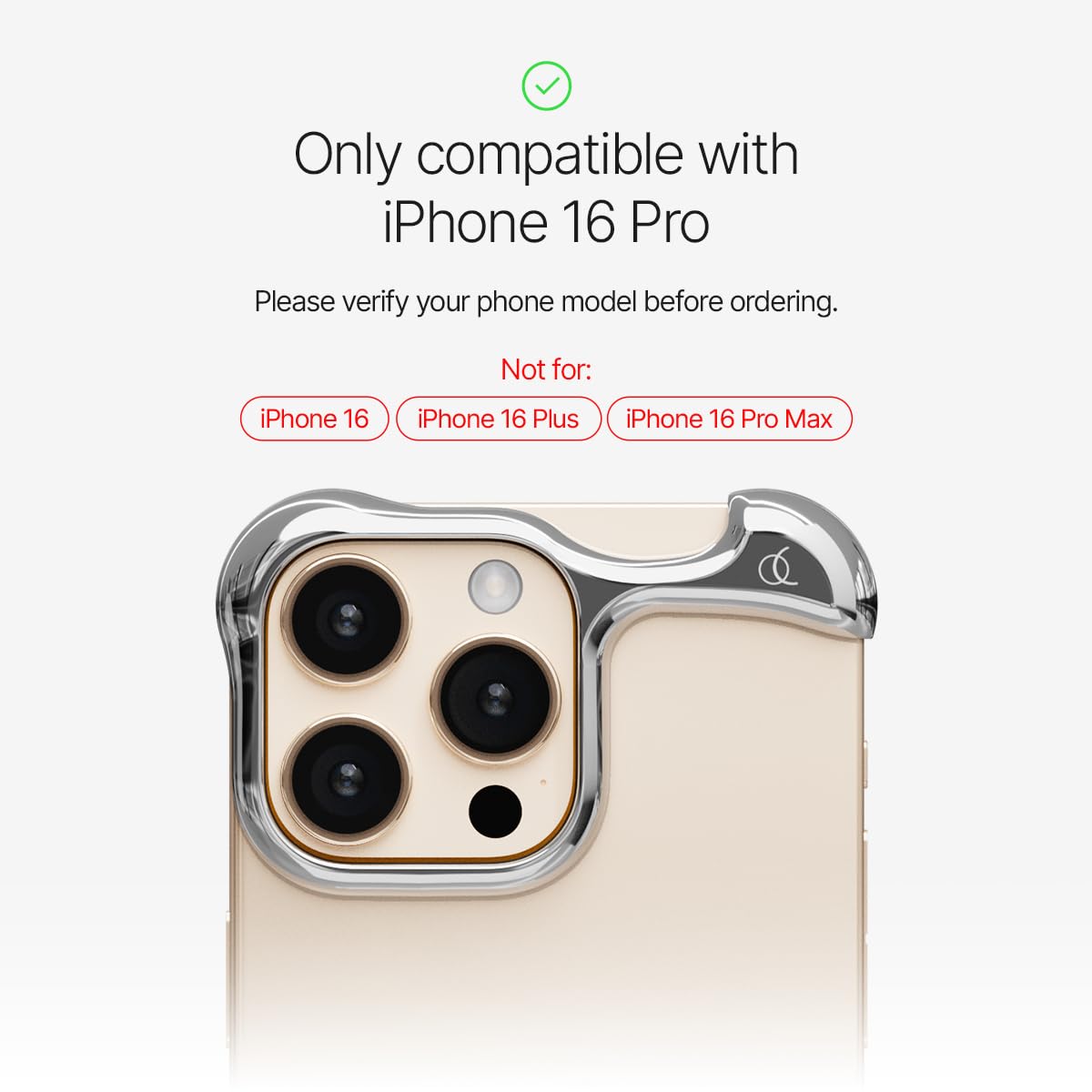 Arc Pulse iPhone 16 Pro Max アルミ ローズブロンズ Arc Pulse for